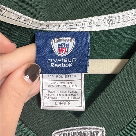 NFL Reebok OnField New York #21 Tomlinson Green Jersey - Picture 2 of 10